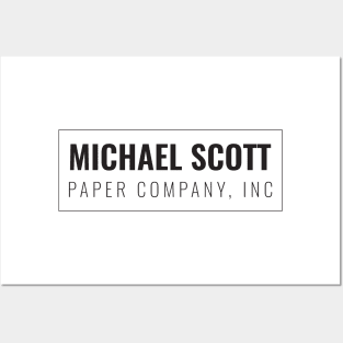 Michael Scott Paper Company Posters and Art